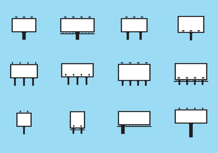 Blank Billboard Vector