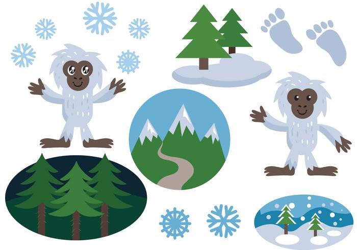 Free Yeti Vectors