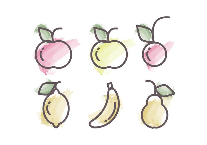 Vector Fruits Illustration Vector Fruits Illustration