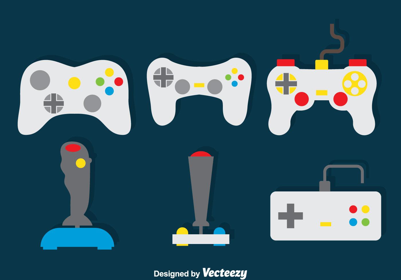 Game Controller Vector Set 120939 Vector Art at Vecteezy