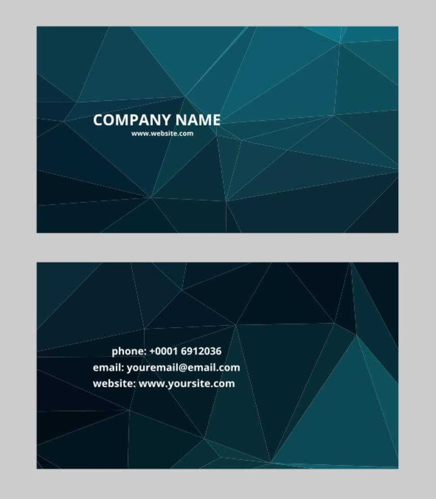 Vector Visiting Card Background 120955 Vector Art at Vecteezy