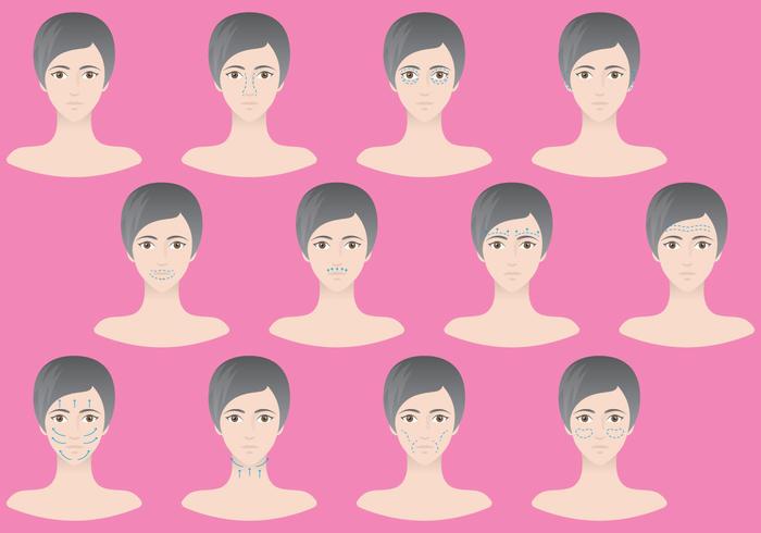 Facial Surgery vector