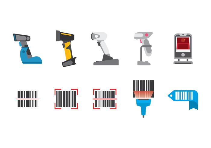 Free Barcode Scanner Vector