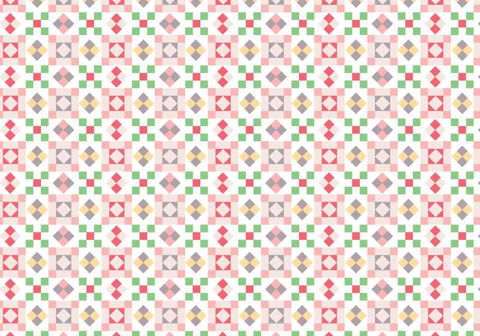 Geometric Squares Pattern vector