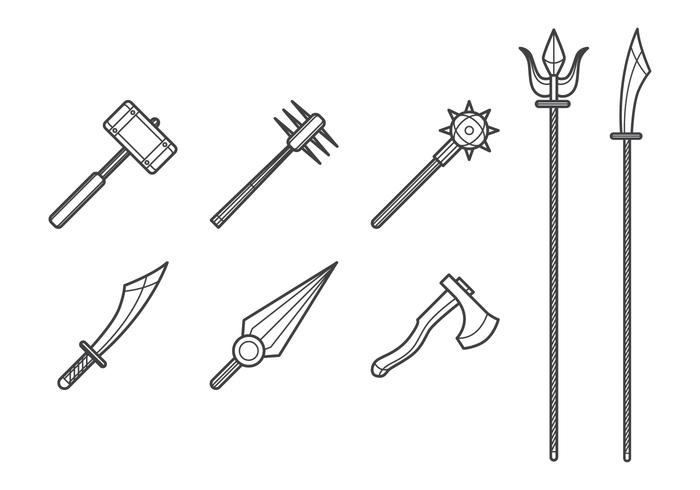 Melee Weapon Vector