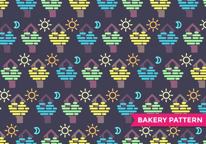 Treehouse Pattern Vector Treehouse Pattern Vector