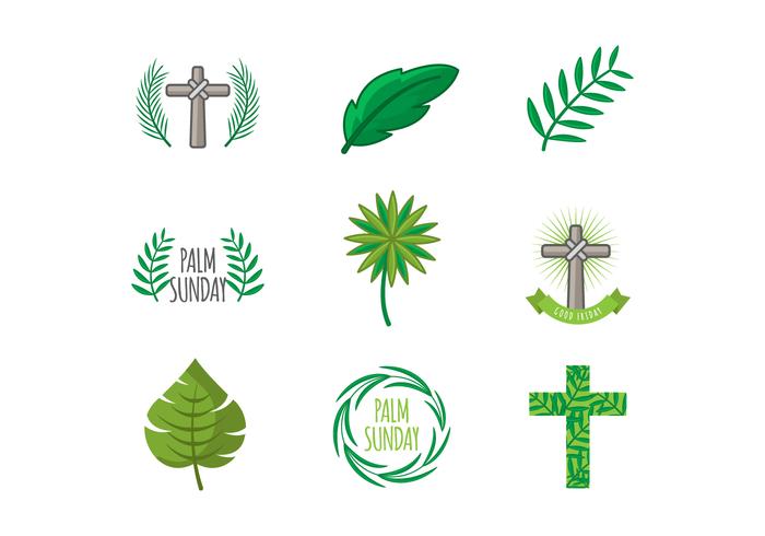 Free Palm Sunday Icons Vector Free Palm Sunday Icons Vector