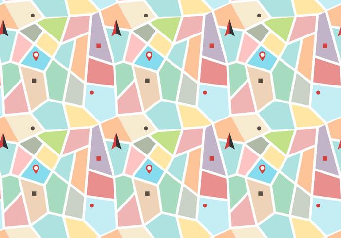 Colorful Flat Map Legend Vector Colorful Flat Map Legend Vector
