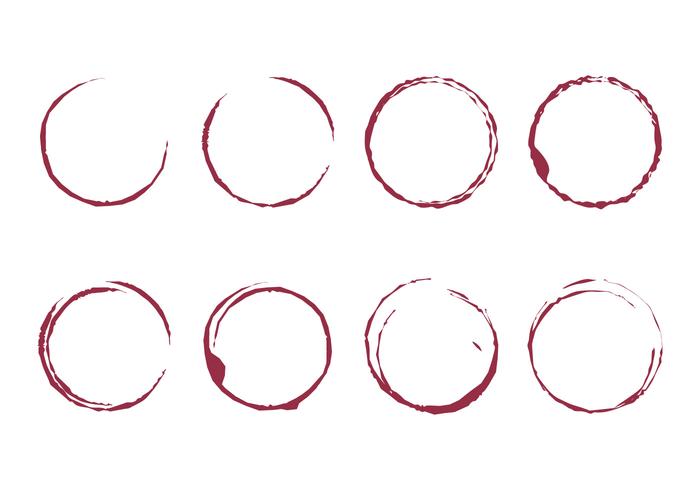 Wine Stain Vector