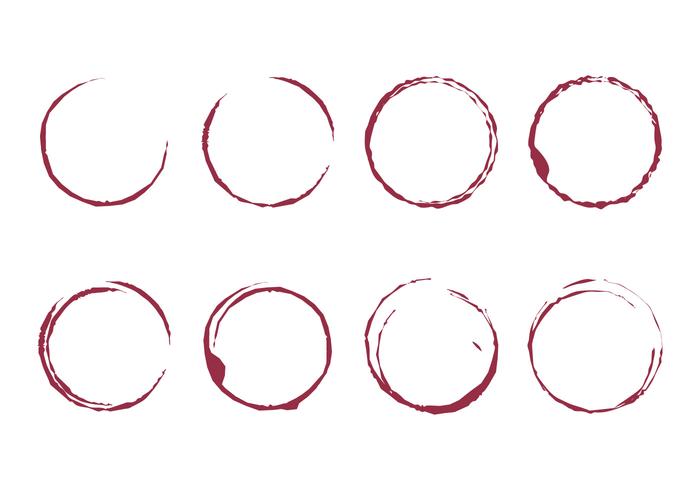 Wine Stain Vector