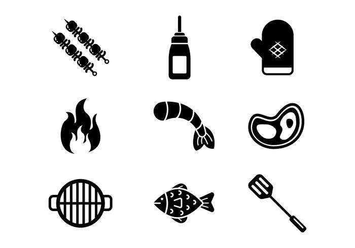 Free Barbecue Vector Icons Free Barbecue Vector Icons