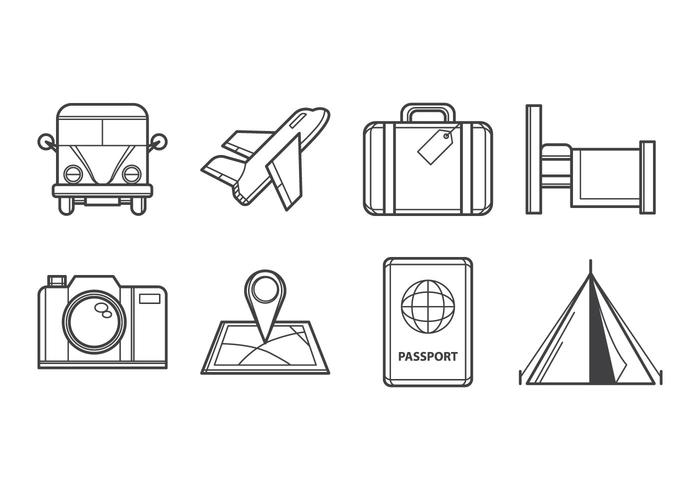Free Travelling Icon Vector Free Travelling Icon Vector