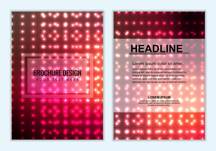 Free Vector Colorful Brochure Background