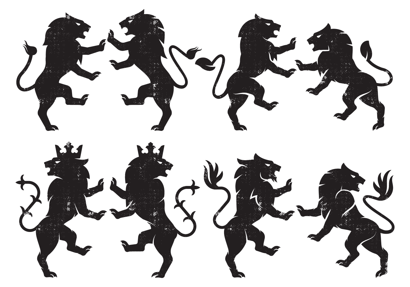 Free Free Lion Heraldry Svg 762 SVG PNG EPS DXF File