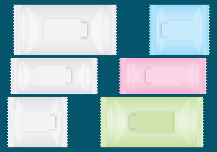 Wipe Packages vector