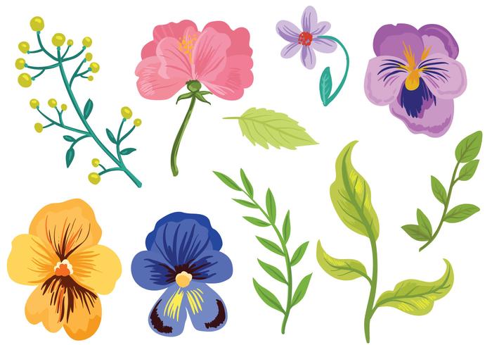 Free Floral Vectors