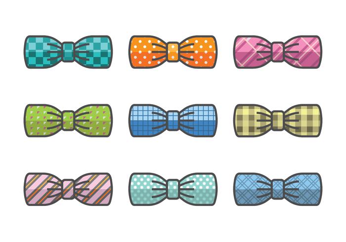 Bow vector icons