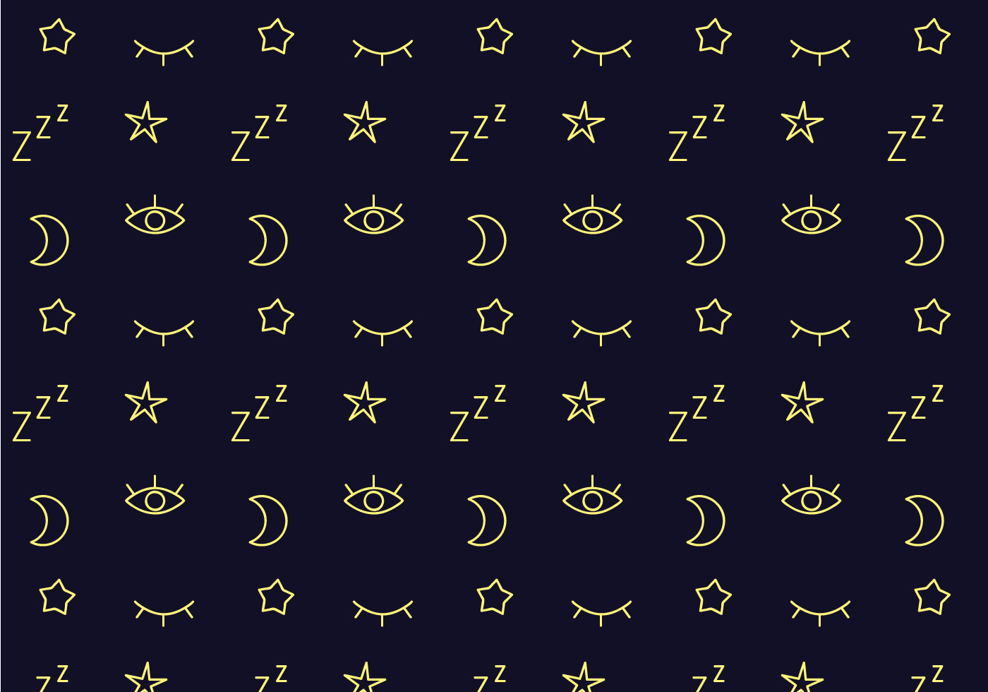 Free Sleep Pattern Vector 121335 Vector Art at Vecteezy