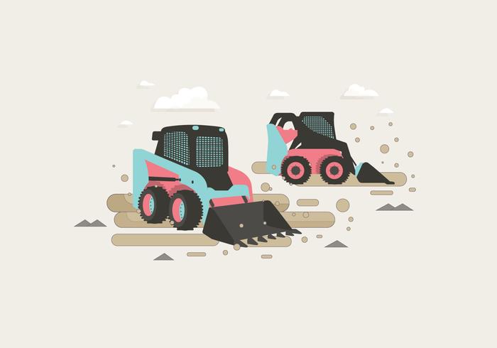 Skid Steer Vector