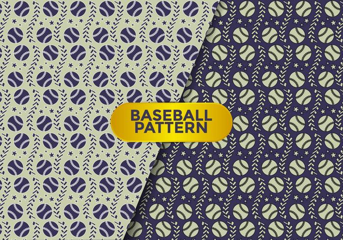 Baseball Pattern Vector Baseball Pattern Vector