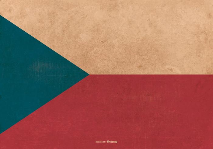 Czech Republic Grunge Flag Czech Republic Grunge Flag