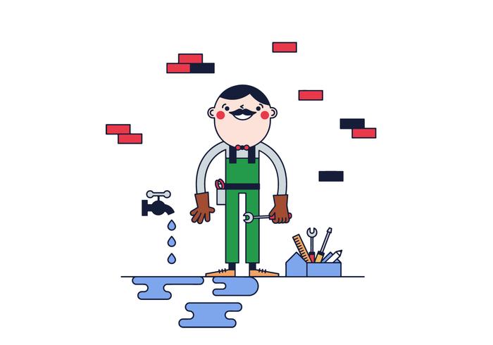 Free Plumber Vector Free Plumber Vector