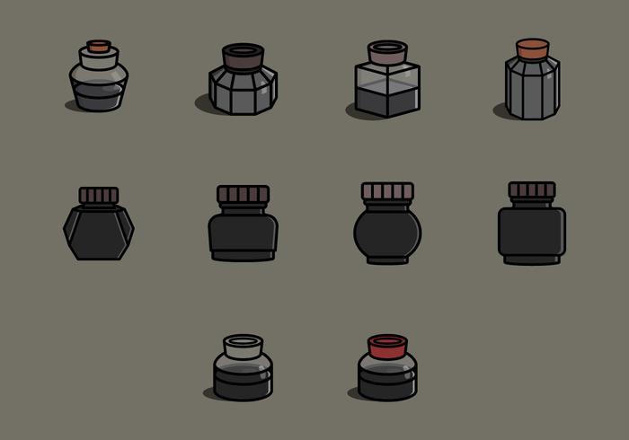 Ink Pot Icon Ink Pot Icon