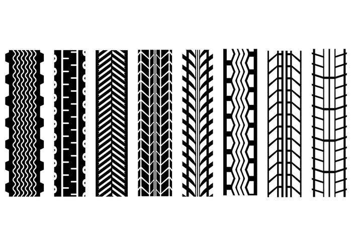 Free Tire Marks Vector