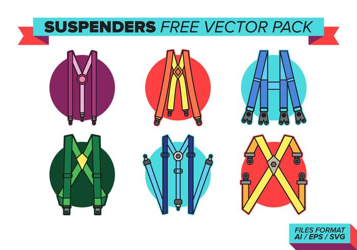Suspenders Free Vector Pack Suspenders Free Vector Pack