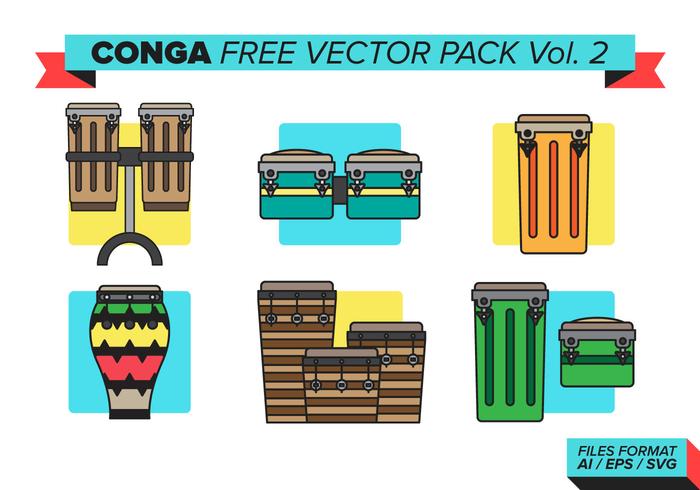 Conga Free Vector Pack Vol. 2 Conga Free Vector Pack Vol. 2