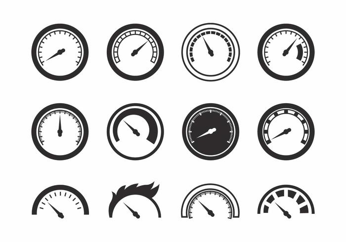 Free Tachometer Icons Vector