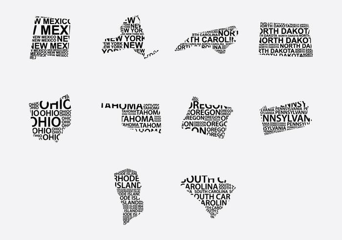 America Word Map Set 5 America Word Map Set 5