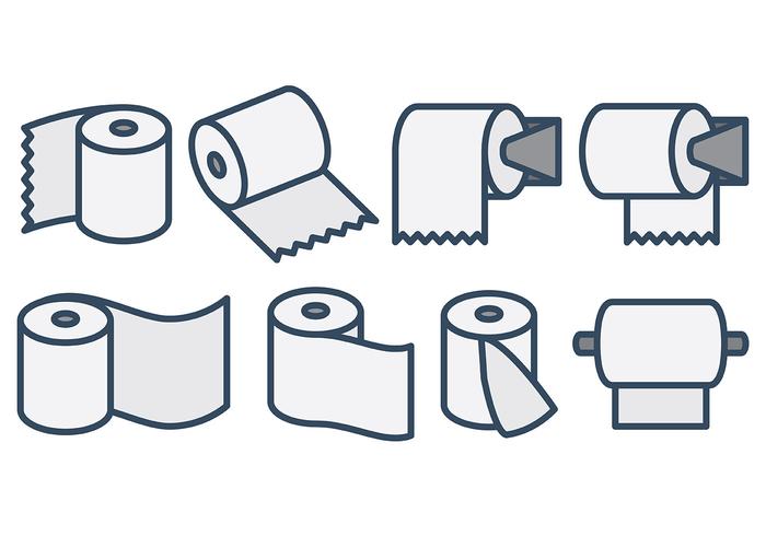 Cartoon Vector Illustration of Toilet Paper 2383145 Vector Art at Vecteezy, toilet  paper 