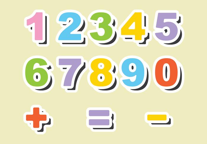數字設計 24款可愛的數字設計圖下載 天天瘋後製 Crazy Tutorial