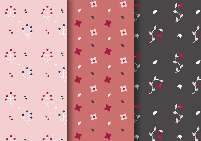 Free Blush Floral Pattern Vector Free Blush Floral Pattern Vector