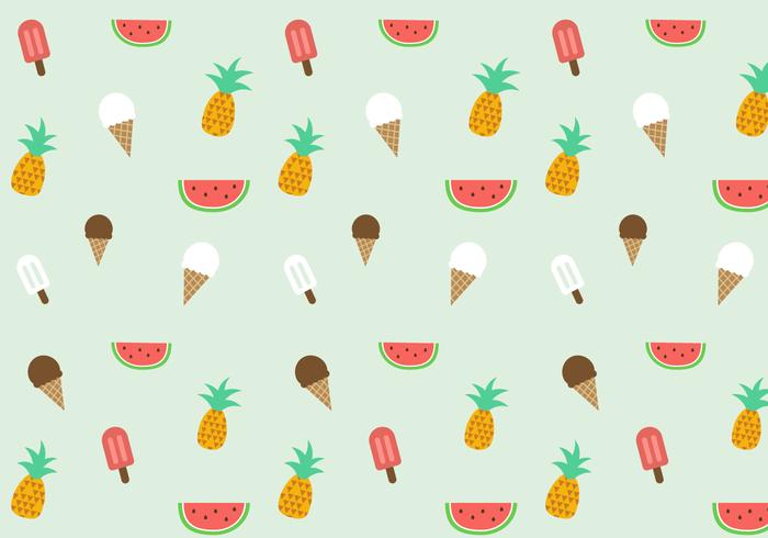 Summer Pattern Vector