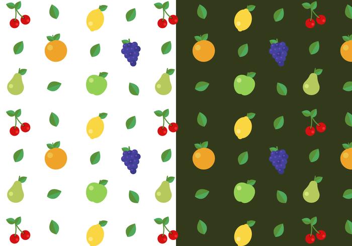 Free Fruit Pattern Vector