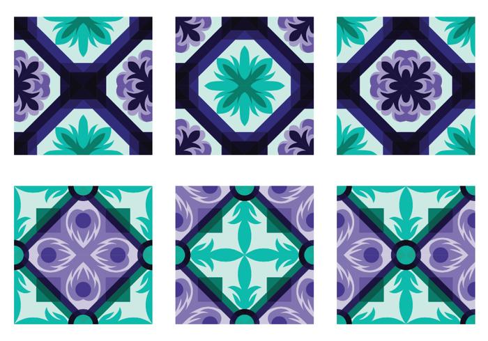 Talavera Portuguesse Tile Vector