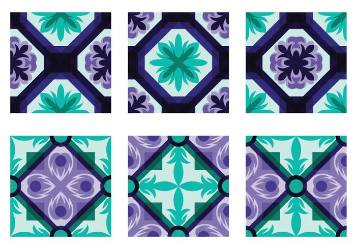 Talavera Portuguesse Tile Vector