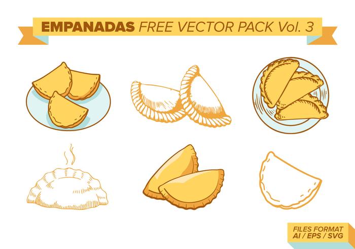 Empanadas Free Vector Pack Vol. 3 Empanadas Free Vector Pack Vol. 3