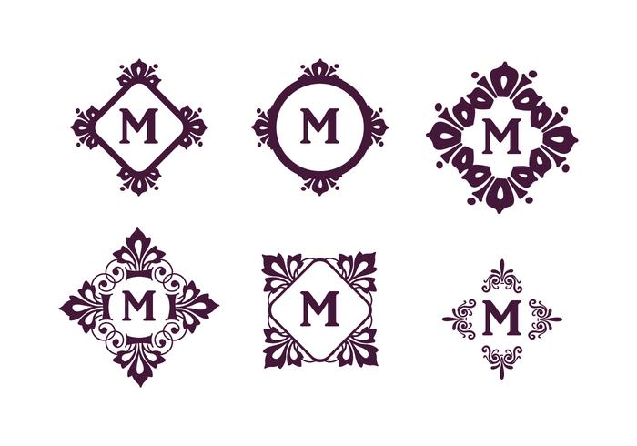 Download Monograms Vector Set - Download Free Vectors, Clipart Graphics & Vector Art