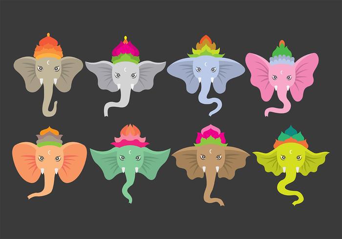 Ganesh icons Ganesh icons