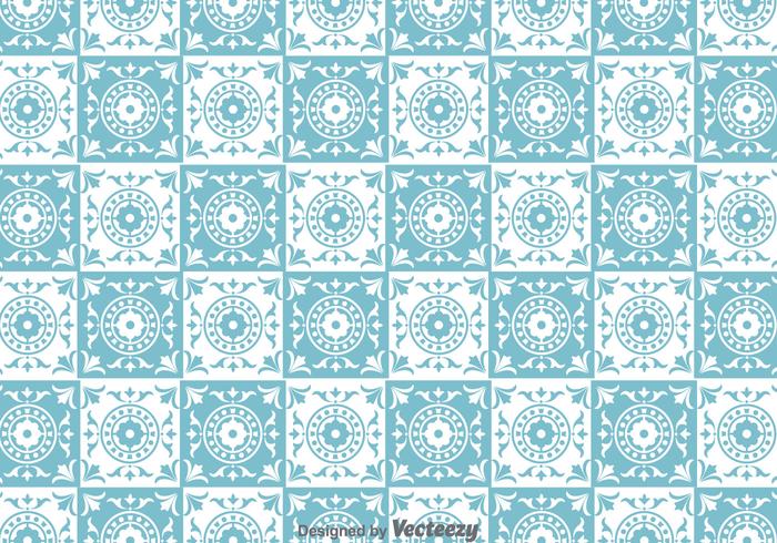 Traditional Tiles Pattern Vector