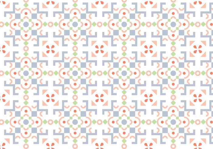 Pastel Mosaic Pattern vector