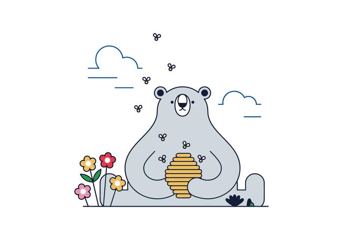 Free Bear Vector
