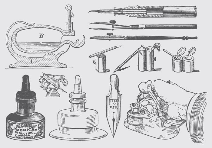 Writing Tools vector