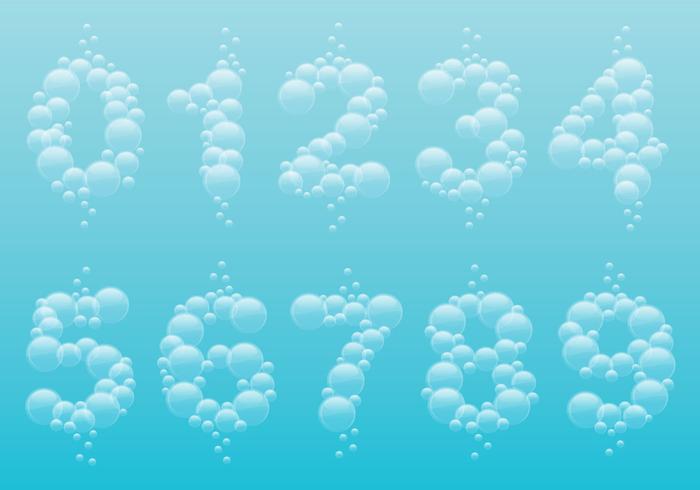 Effervescent Numbers vector