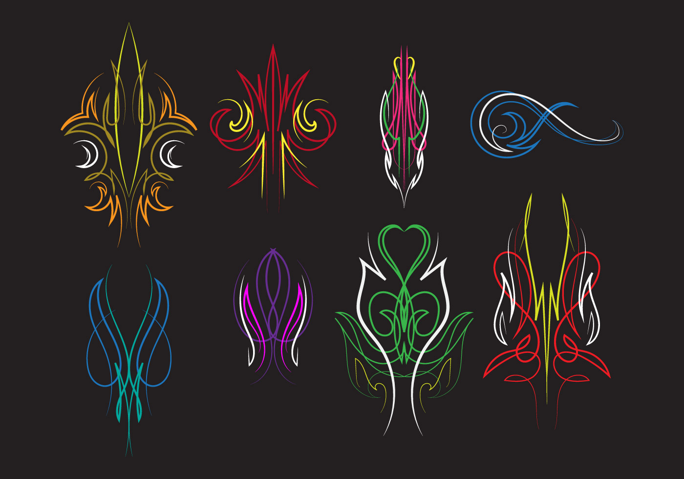 Download the Pinstripes Ornament Vectors 121868 royalty-free Vector from Ve...