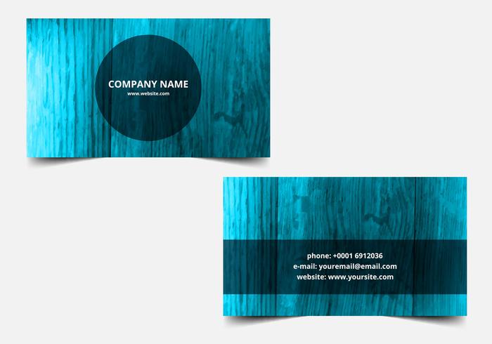 Free Vector Blue Textured Business card Free Vector Blue Textured Business card