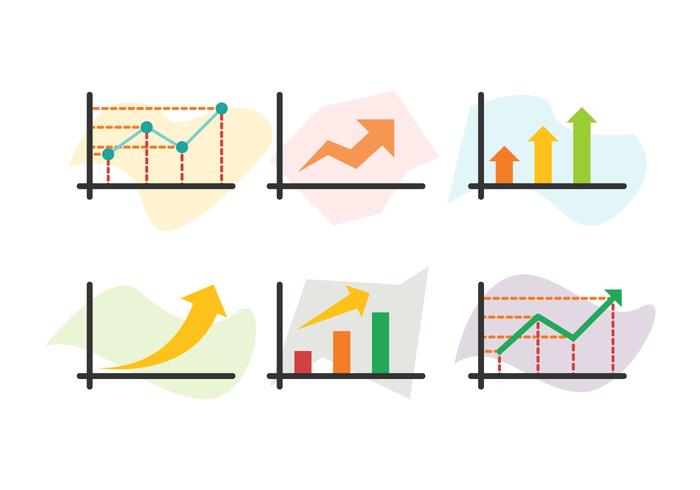 Vector de crecimiento libre del mercado